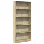 Biblioteka Sonoma hrast 80x24x176 cm Konstruirano drvo