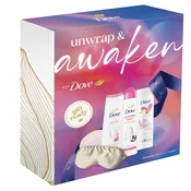 Dove Unwrap & Awaken darilni set za ženske