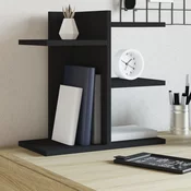Organizator za stol crni 42 x 21,5 x 42 cm konstruirano drvo