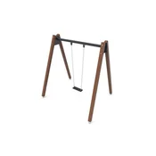 Ljuljačka s 1 sjedalom - drveni profi set