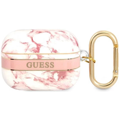 Guess GUAPHCHMAP AirPods Pro cover pink Marble Strap Collection (GUAPHCHMAP)