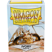 Dragon Shield 100 Standard Sleeves - Ivory Matte
