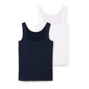 TOM TAILOR Top  mornarska / bela