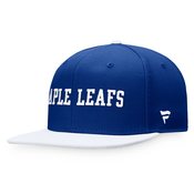 Fanatics Mens Iconic Color Blocked Snapback Toronto Maple Leafs Cap