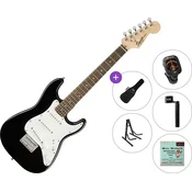 Fender Squier Mini Stratocaster V2 IL Standard SET Black Električna kitara