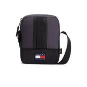 Tommy Jeans Torba za čez ramo temno siva/črna