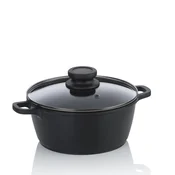 Kela Lonec s keramično površino in pokrovom ATURA, 20 cm, 1,7 l