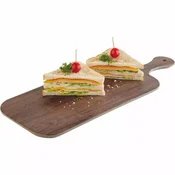 APS servirni pladenj iz melamina Oak 40x20 cm