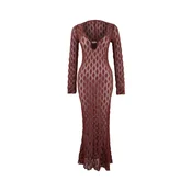 Trendyol Obleka bordo