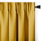Rumena zavesa za delno zatemnitev 200x245 cm Kierra – Restilo