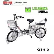 Električni bicikl Colossus CSS-61Q