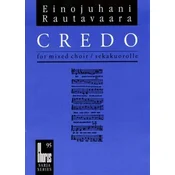 RAUTAVAARA:CREDO (1972) MIXED CHOIR