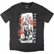Sleep Token Majica Euclid Stone Wash Unisex Charcoal Grey S