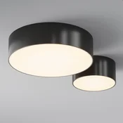 Maytoni LED zunanja stropna svetilka Zon, črna, O 22 cm, 3.000 K kovina - Sodobni - črna, bela mat - Aluminij