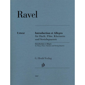 RAVEL:INTRODUCTION ET ALLEGRO HARP,FLUTE,CLARINET AND STRING QUARTET