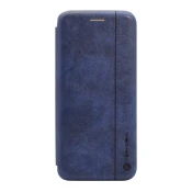 Maska na preklop Teracell Leather za Huawei P40 Pro, Plava