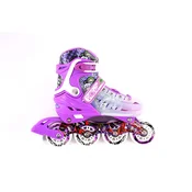 Roleri Vibes Abec-7-Podesivi Boja:Sivo-pink Velicina:39-42