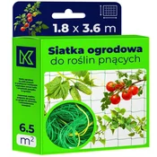 KADAX Mreža za zelenjavne rastline, paradižnik in kumare, 1,8 x 3,6 m