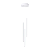 Sollux SL.1340 - Viseci luster na sajli ARCHE 3xG9/8W/230V bela