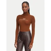 Elisabetta Franchi Golf MK-18B-66E2-V320pr Rjava Slim Fit