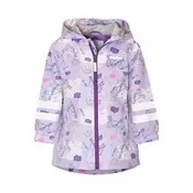 PLAYSHOES Outdoor jakna EINHORN  azur / ljubicasta / lavanda / bijela