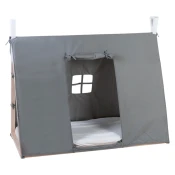 childhome® prevleka za posteljni okvir tipi grey 70x140