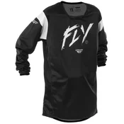 Djecji motocross dres FLY Racing Kinetic Stoke crno-bijeli
