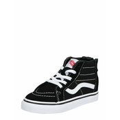 VANS Superge TD SK8-Hi Zip Black/White, črna