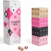 Secretplay Wooden Tower Game - 48-Piece Multi-Color Adult Challenge Set D-242752