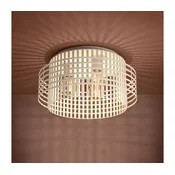 Eglo 390144 - Stropna svetilka OLTAMAR 3xE27/40W/230V krem barva