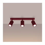 Brilagi - LED spot svetiljka CRESTO 3xGU10/10W/230V bordo