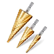 Rovtop set od 3 stepenaste burgije ( 359220 )