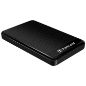 TRANSCEND Zunanji trdi disk 2, 5 USB 3.1 StoreJet 25A3, 1 TB, črn (odporen na udarce, 256-bitni AES)