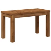 vidaXL Klubska miza Naravna 60,5 x 30 x 36 cm Masiven les akacije