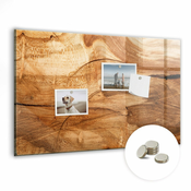 tulup.si Magnetna tabla Tekstura lesa 120x60 cm