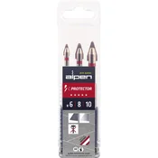 Set svedrov ALPEN C Protector 3-delni