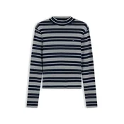 TOMMY HILFIGER Majica mornarska/bela