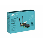TP- Link AC1200 Wi-FiPCI Express Adapter 867Mbpsat 5GHz + 300Mbps at 2.4GHz Beamforming ( ARCHER T4E )