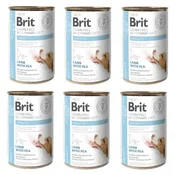 Brit Grain Free Vet Diets Dog Obesity Lamb & Peas - mokra hrana za pse - 6 x 400 g