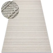Rugsx Preproga JERSEY 19233 krem - Linije, strukturna, 80x150 cm Bež