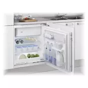 WHIRLPOOL vgradni hladilnik z zamrzovalnikom ARG590