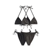 The Set Bikini antracit/črna