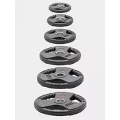 ORION Olimpijski gumeni tegovi 3D -1x15 kg
