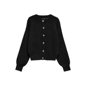 VERO MODA Pletena jopa VMNOELLA črna
