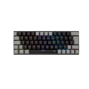 Tipkovnica WHITE SHARK GK-002121V2 Wakizashi-2, RGB, plavi switch, mehanička, US/HR, sivo-crna