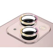 Zaščita za kamero GIOPUEY za iPhone 15/15 Plus – colorful