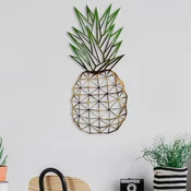 Opviq Zidna dekoracija Pineapple 223, 56x24x1.5 cm, Šarena