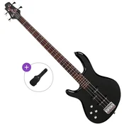 Cort Action Bass Plus LH Basic SET Black Elektricna bas gitara