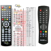 General EVOLVEO T1500DVB-T - compatible General-branded remote control