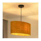 Duolla - Luster na kablu OVAL 1xE27/15W/230V braon